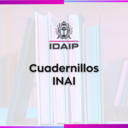 Cuadernillos INAI