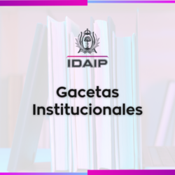 Gacetas Institucionales