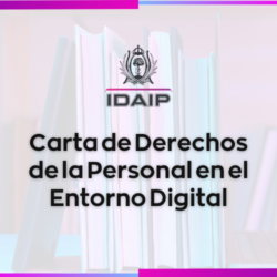 Carta de Derechos de la Personal en el Entorno Digital